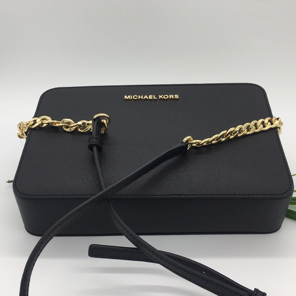 MICHAEL KORS JET SET ITEM LG EW CROSSBODY LEATHER - Picture 7 of 8